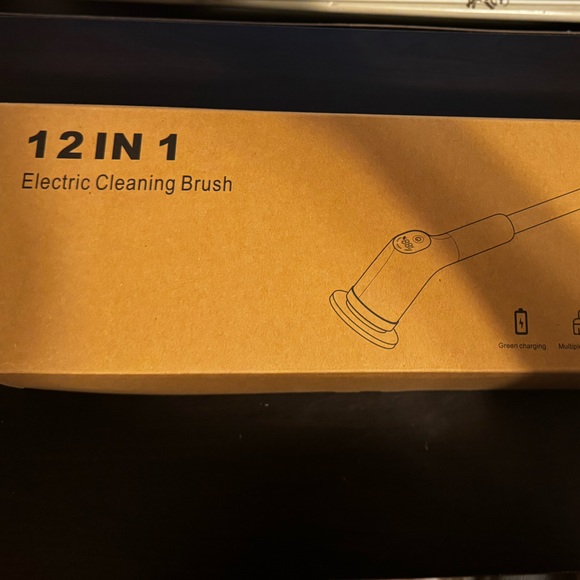 Electric Spin Scrubber Cleaning Brush Black Shower Power Scrubber Bathroom OW - Picture 8 of 8